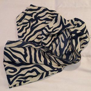 Animal Tiger Scarf Large 32 X 72 Polyester Very Good Condition